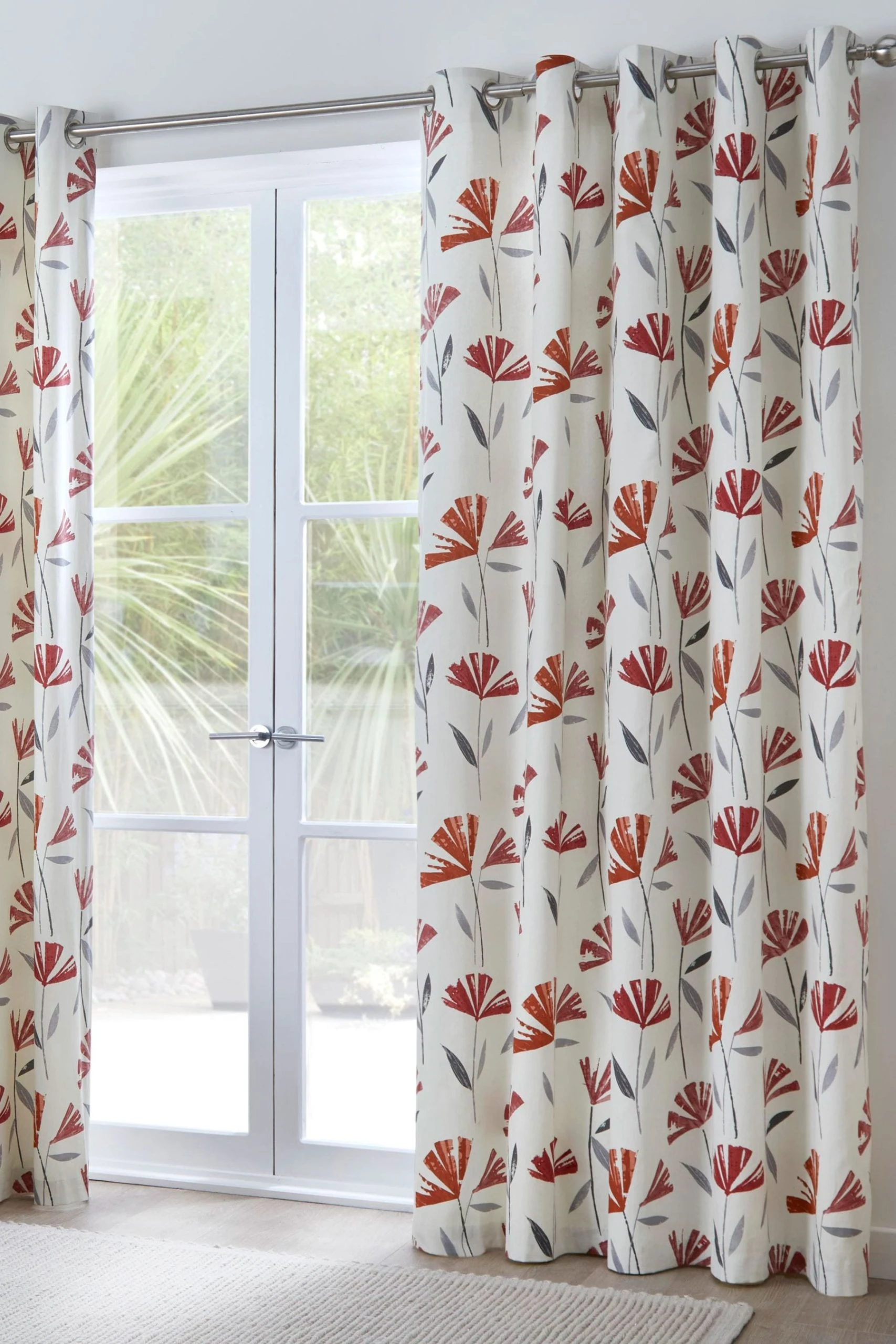 Fusion Dacey Eyelet Curtains 4 Fusion Dacey Eyelet Curtains - Image 2