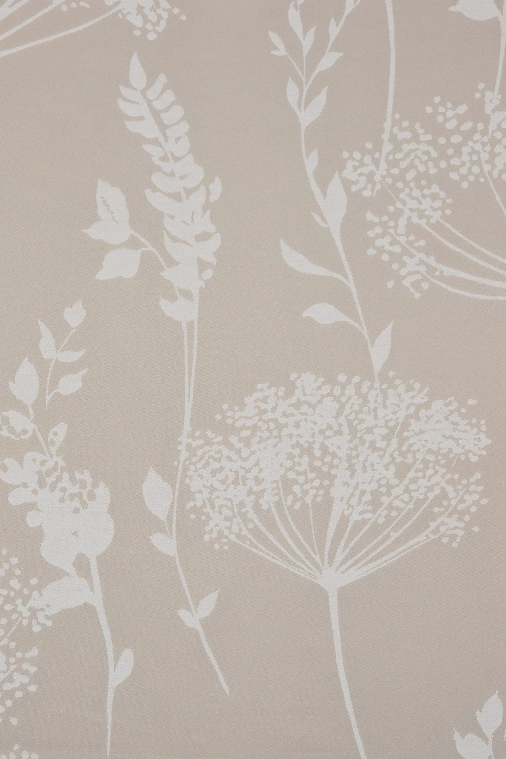 Catherine Lansfield Meadowsweet Floral Jacquard Eyelet Lined Curtains 5 Catherine Lansfield Meadowsweet Floral Jacquard Eyelet Lined Curtains - Image 3