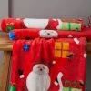 Catherine Lansfield Santa's Christmas Presents Warm And Cosy Fleece Throw -Louis De Poortere Shop C41480s