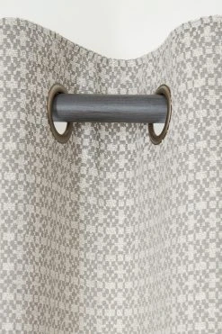 Next Textured Mini Geometric Eyelet Curtains -Louis De Poortere Shop C51 989s4