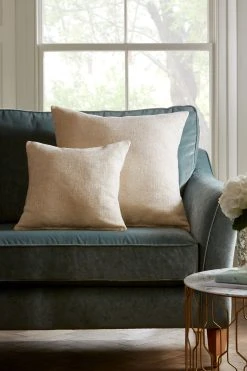 Next Heavyweight Chenille Cushion -Louis De Poortere Shop C51 992s2