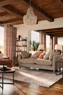 Next Damask Eyelet Curtains -Louis De Poortere Shop C57 968s4