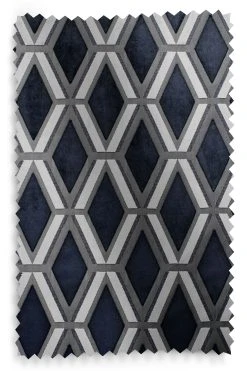Next Collection Luxe Heavyweight Geometric Cut Velvet Curtains -Louis De Poortere Shop C59731s7
