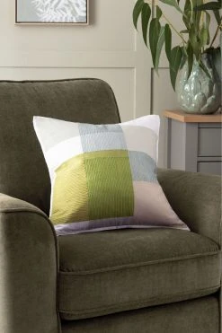 Next Embroidered Abstract Cushion