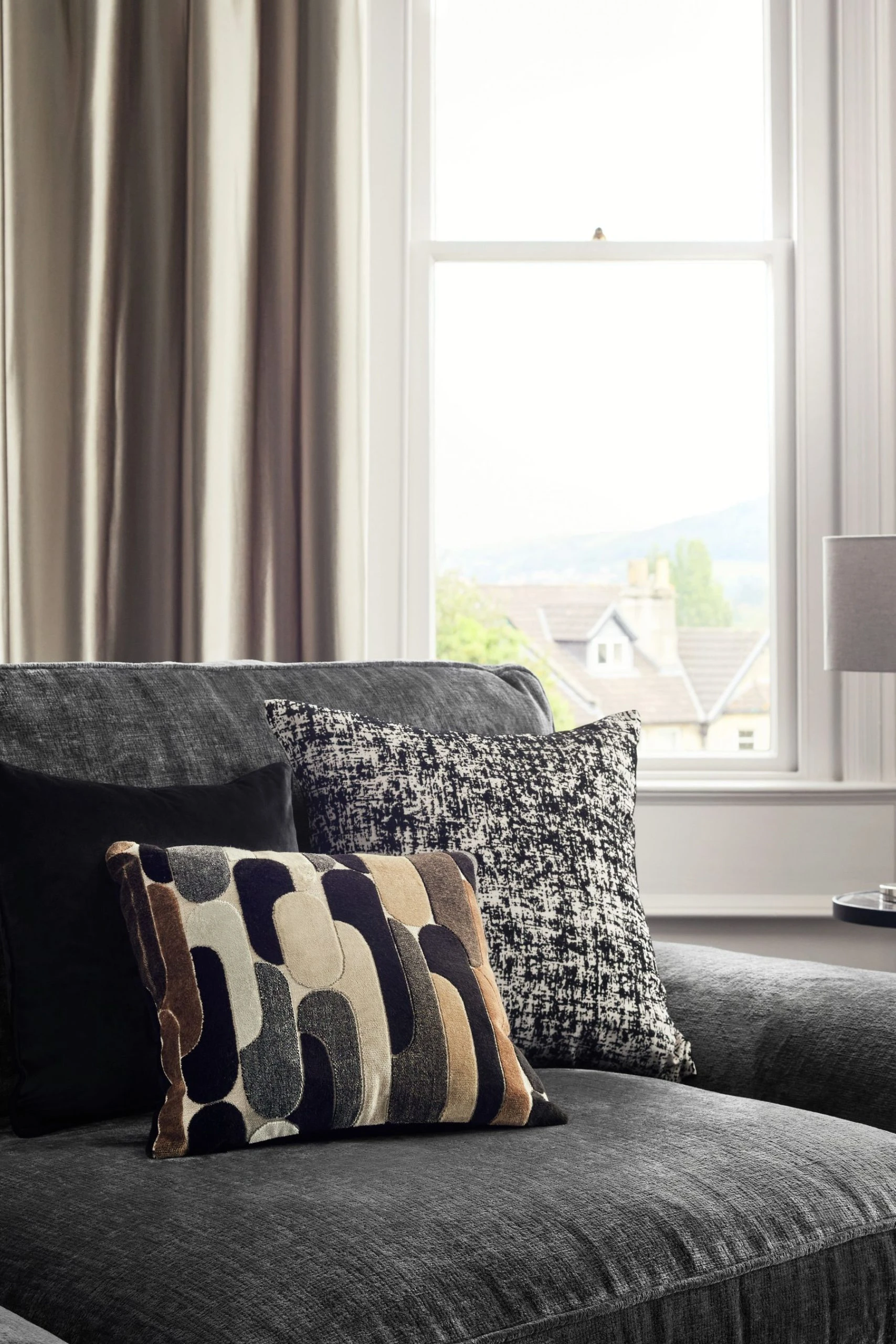 Next Matte Velvet Cushion 5 Next Matte Velvet Cushion - Image 3