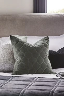 Next Velvet Ogee Cushion