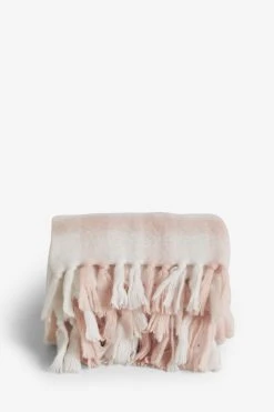 Next Gingham Check Faux Mohair Throw -Louis De Poortere Shop C68056s3