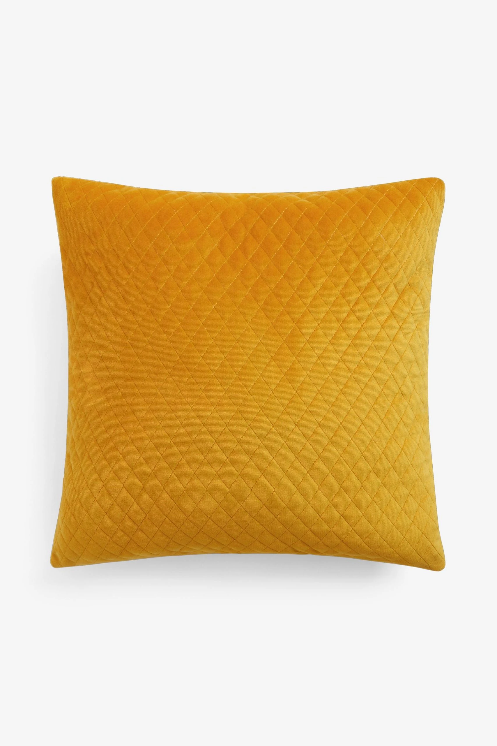 Next Velvet Quilted Hamilton Cushion 4 Next Velvet Quilted Hamilton Cushion - Image 2