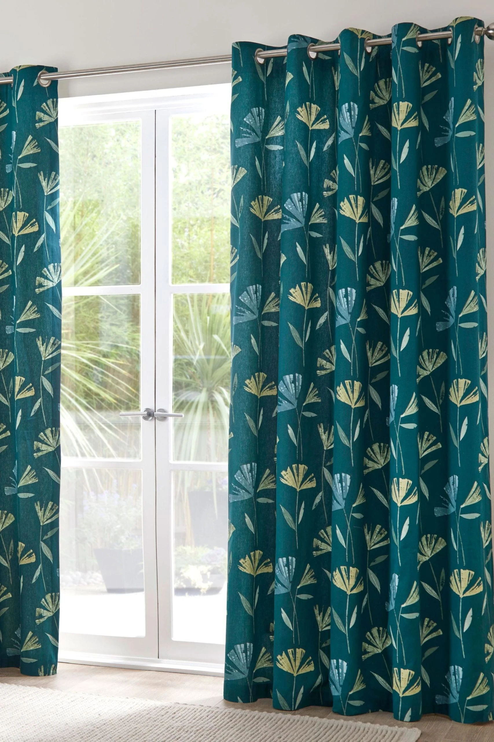 Fusion Dacey Eyelet Curtains 4 Fusion Dacey Eyelet Curtains - Image 2