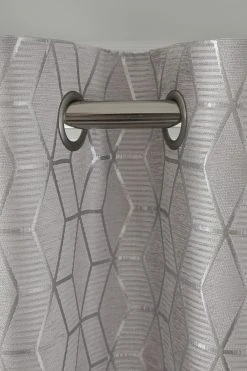 Next Sparkle Geometric Eyelet Curtains 12 Next Sparkle Geometric Eyelet Curtains -Louis De Poortere Shop C79967s5