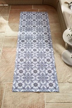 Next Vinyl Tile Pattern Jamila Outdoor/Indoor Runner 11 Next Vinyl Tile Pattern Jamila Outdoor/Indoor Runner -Louis De Poortere Shop C83 012s3