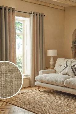 Next Textured Fleck Curtains