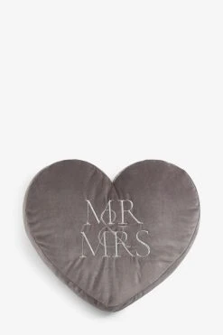 Next Mr And Mrs Heart Shaped Cushion -Louis De Poortere Shop C85183s2