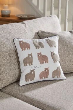 Next Tufted Barnaby Bear Cushion