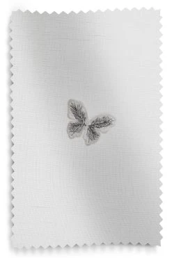 Next Butterfly Embroidered Voile Sheer Panel Curtain -Louis De Poortere Shop C97695s4