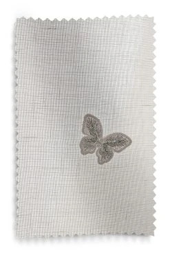 Next Butterfly Embroidered Voile Sheer Panel Curtain -Louis De Poortere Shop D04 384s4