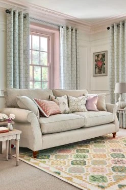 Next Medley Floral Eyelet Curtains 4 Next Medley Floral Eyelet Curtains -Louis De Poortere Shop D04386s3