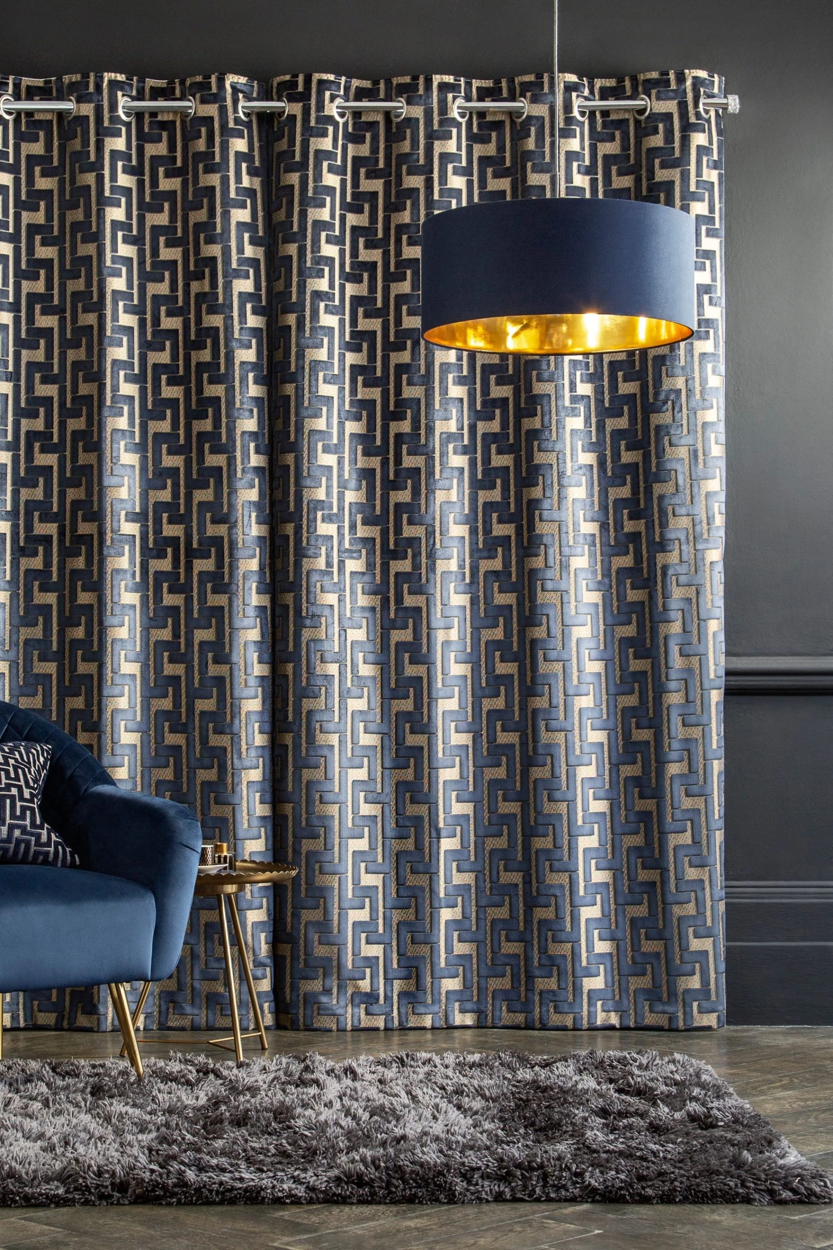 Next Collection Luxe Fretwork Heavyweight Velvet Curtains 3 Next Collection Luxe Fretwork Heavyweight Velvet Curtains