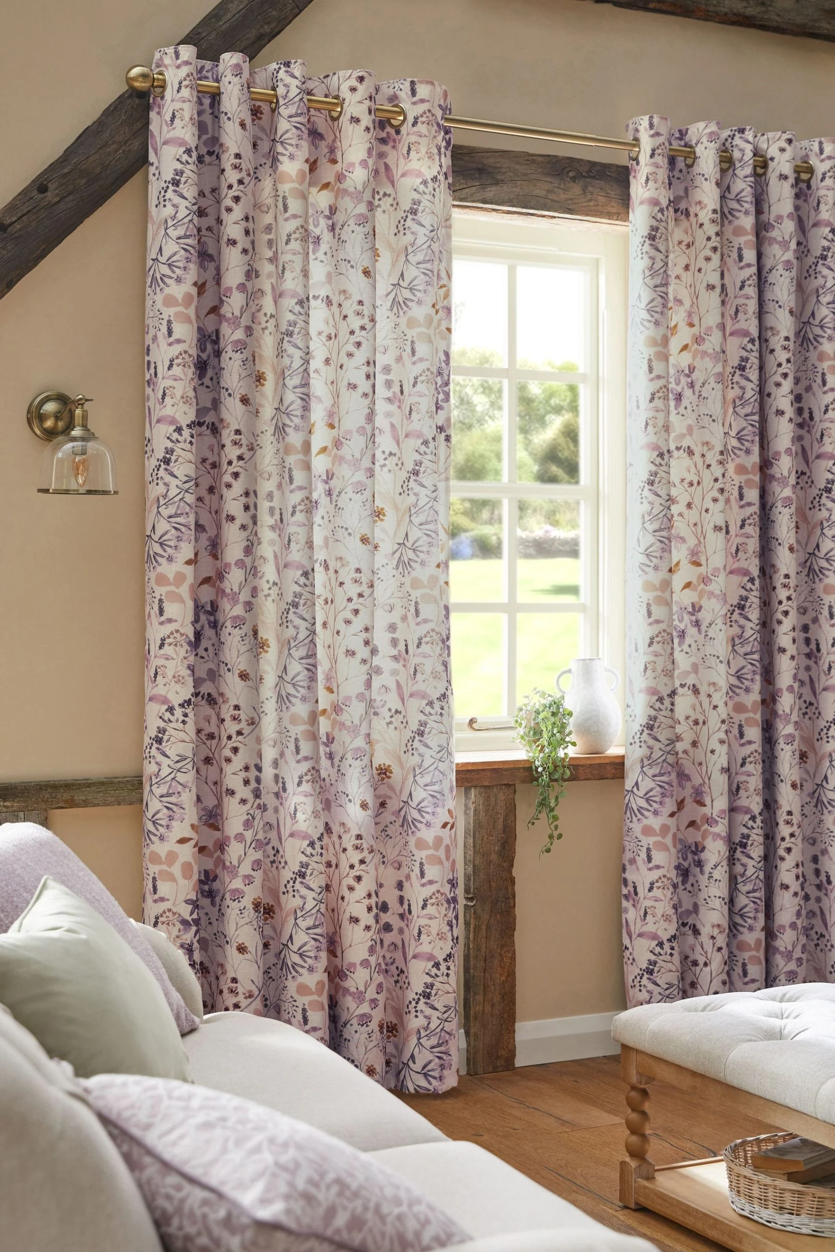 Botanical Floral Curtains Next Botanical Floral Curtains -Louis De Poortere Shop D41751s scaled