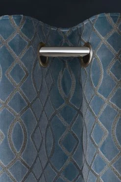 Next Collection Luxe Heavyweight Maeve Damask Velvet Curtains -Louis De Poortere Shop D41782s3