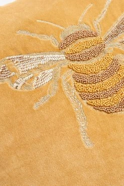 Next Navy Blue Embellished Bee Cushion -Louis De Poortere Shop D68179s4