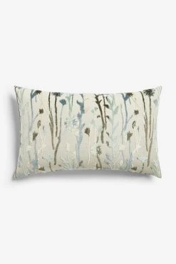 Next Cut Velvet Floral Cushion -Louis De Poortere Shop D79 206s3
