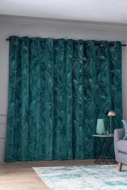 Next Ripple Velvet Eyelet Curtains 9 Next Ripple Velvet Eyelet Curtains -Louis De Poortere Shop M45177s2