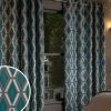 Next Collection Luxe Heavyweight Geometric Cut Velvet Curtains 2 Next Collection Luxe Heavyweight Geometric Cut Velvet Curtains -Louis De Poortere Shop M69 032s