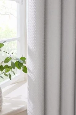 Next Tufted Spot Blackout/Thermal Eyelet Curtains -Louis De Poortere Shop M93249s3