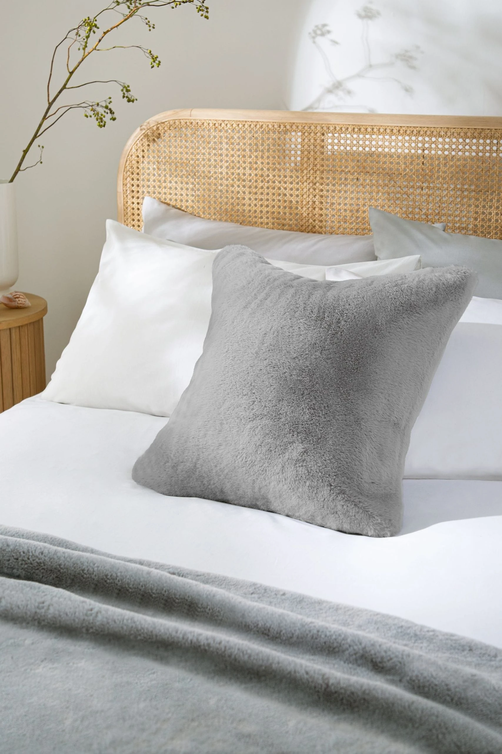 Plush Faux Fur Cushion Next Plush Faux Fur Cushion -Louis De Poortere Shop M95 824s scaled