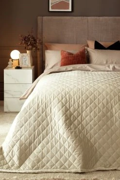 Next Hamilton Velvet Quilted Bedspread -Louis De Poortere Shop MQ2846s2
