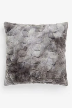 Next Faux Fur Ruched Cushion 9 Next Faux Fur Ruched Cushion -Louis De Poortere Shop T03058s3