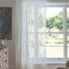 Next Vintage Voile Slot Top Unlined Sheer Panel Curtain -Louis De Poortere Shop T18 093s