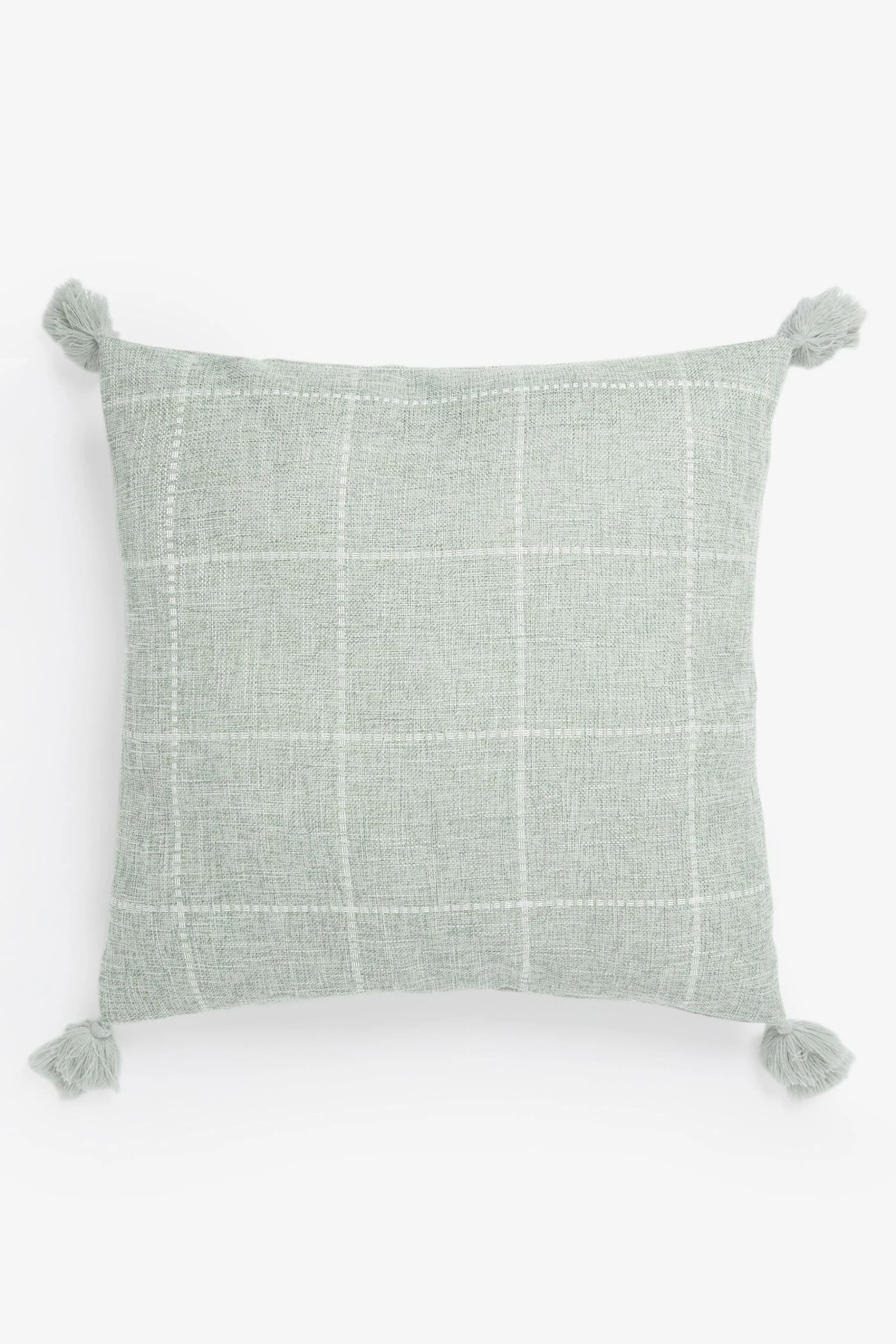 Next Windowpane Check Cushion 6 Next Windowpane Check Cushion - Image 4