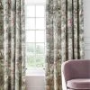 Hyperion Anthea Floral Velour Digital Print Weighted Eyelet Curtains -Louis De Poortere Shop T47949s