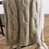 Next Cosy Sherpa Fleece Grid Throw -Louis De Poortere Shop T59600s
