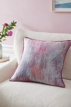 Next Embroidered Lines Cushion