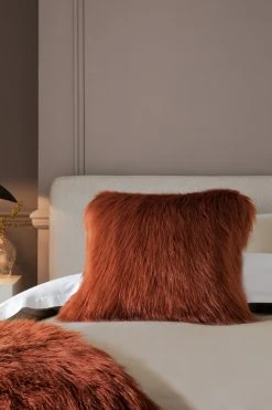 Next Long Faux Fur Cushion