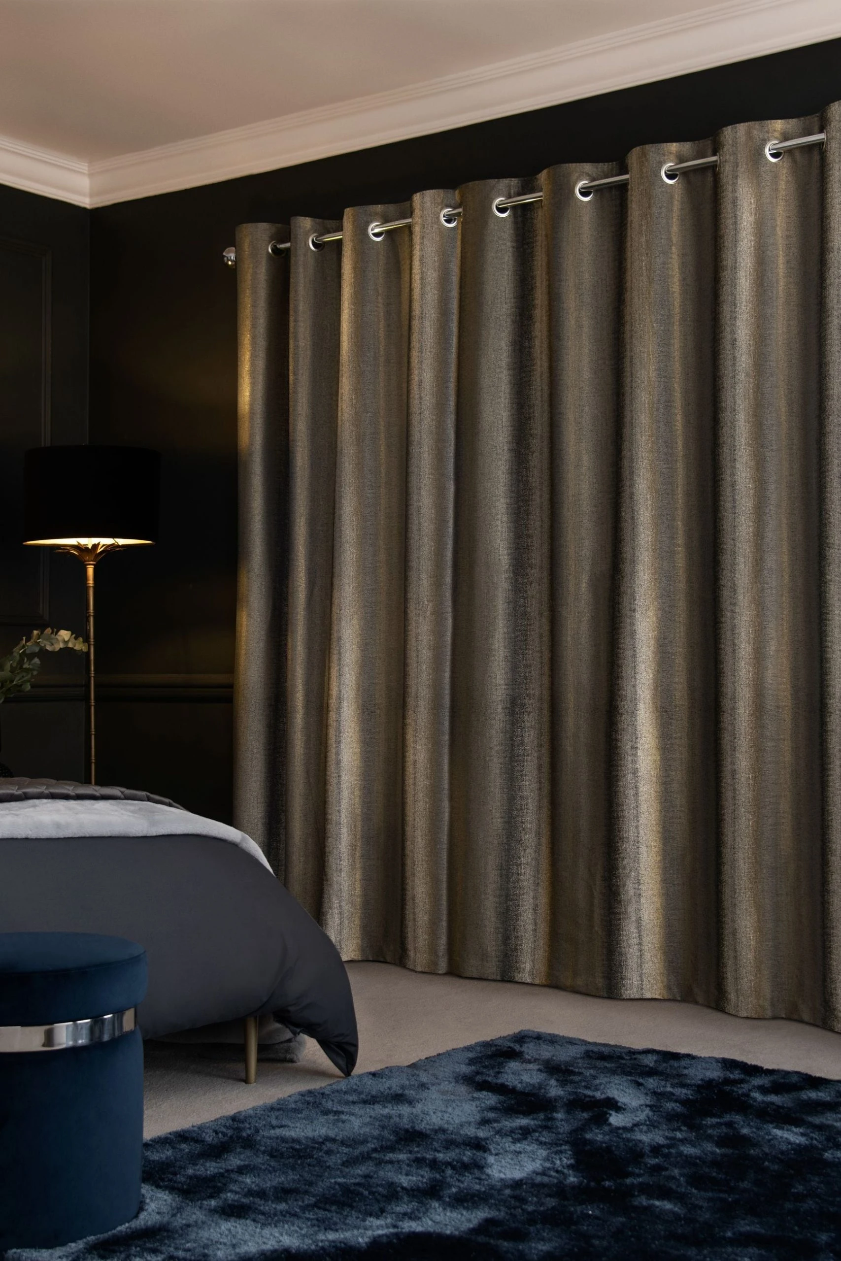 Metallic Stripe Curtains Next Metallic Stripe Curtains -Louis De Poortere Shop T67 557s3 scaled