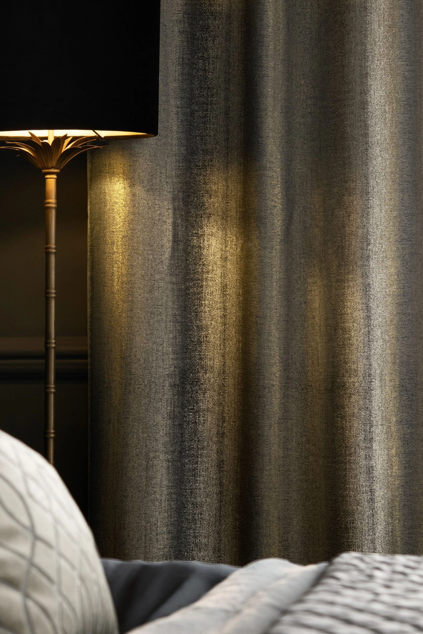 Metallic Stripe Curtains Next Metallic Stripe Curtains -Louis De Poortere Shop T67 557s4 scaled