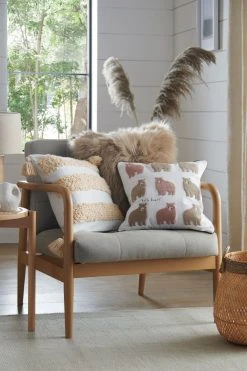 Next Long Faux Fur Cushion -Louis De Poortere Shop T70 898s2