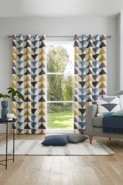 Fusion Brodrick Eyelet Curtains