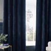 Hyperion Selene Luxury Chenille Weighted Eyelet Curtains 1 Hyperion Selene Luxury Chenille Weighted Eyelet Curtains -Louis De Poortere Shop U03044s