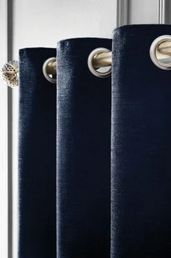 Hyperion Selene Luxury Chenille Weighted Eyelet Curtains 7 Hyperion Selene Luxury Chenille Weighted Eyelet Curtains -Louis De Poortere Shop U03044s2