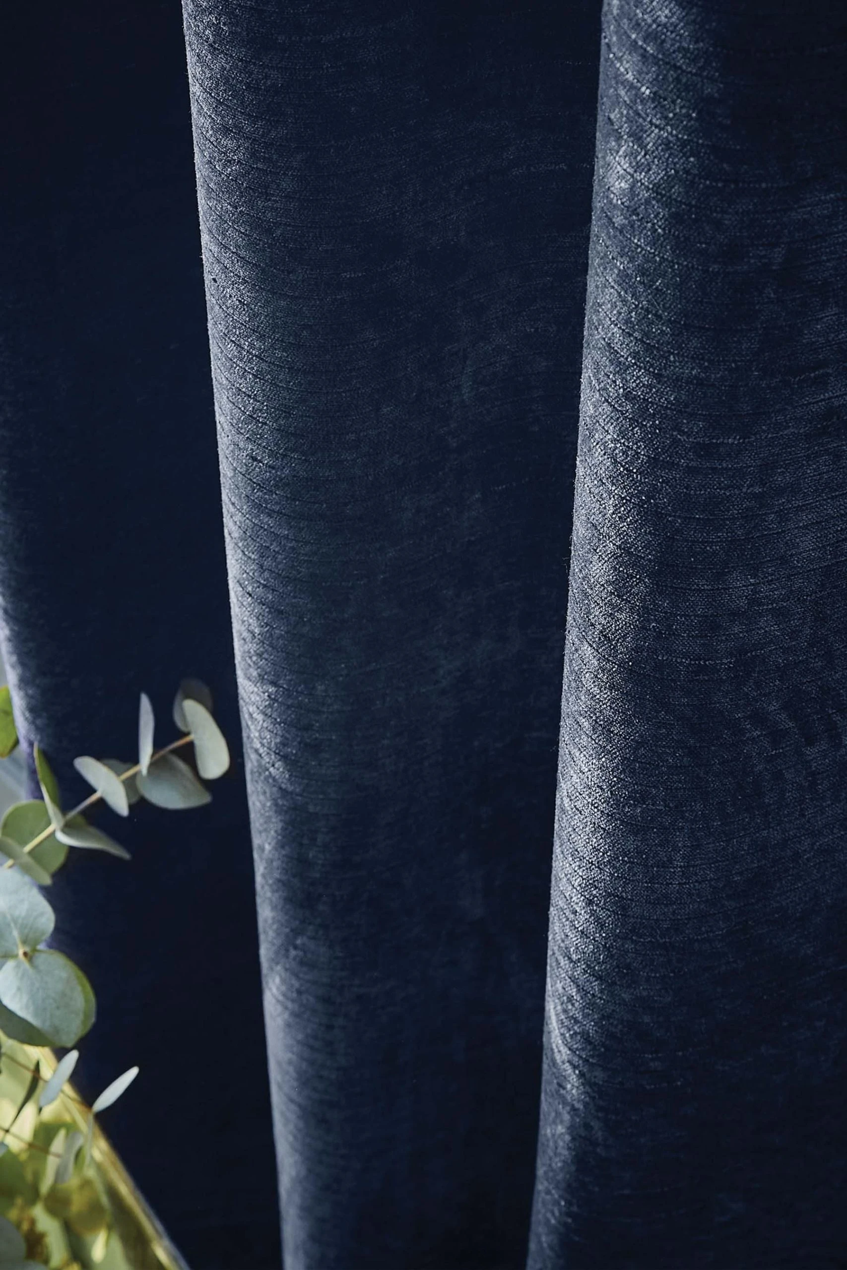 Hyperion Selene Luxury Chenille Weighted Eyelet Curtains 5 Hyperion Selene Luxury Chenille Weighted Eyelet Curtains - Image 3