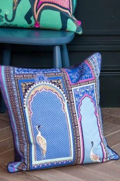 Sara Miller Lattice Windows Cushion