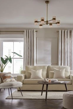 Next Soft Velour Tassel Oblong Cushion