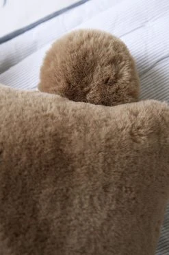 The White Company Faux Fur Bear Ear Cushion 7 The White Company Faux Fur Bear Ear Cushion -Louis De Poortere Shop U16574s3