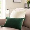 Next Soft Velour Tassel Oblong Cushion -Louis De Poortere Shop U24 301s