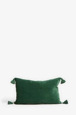 Next Soft Velour Tassel Oblong Cushion -Louis De Poortere Shop U24 301s5